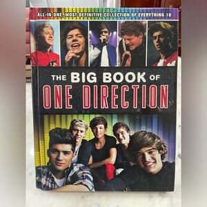 The Big Book of One Direction Hardcover 2012 Cheeky Vain Liam Harry Louis Music